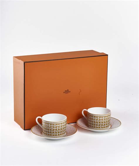 hermès china tea set